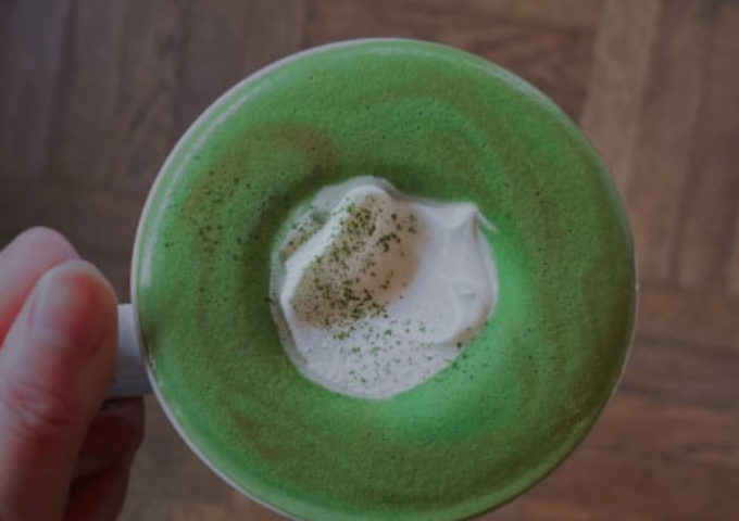 抹茶クリームラテ　4/14～5/20 終了しました